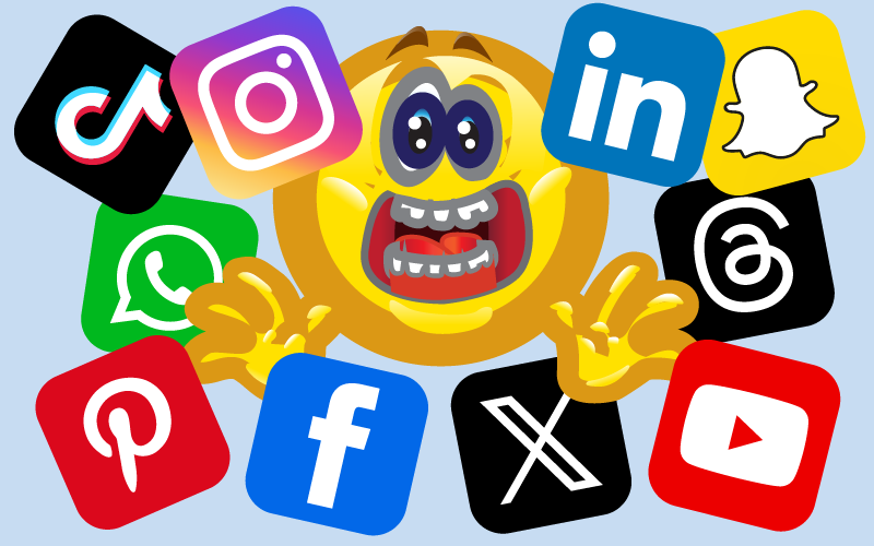 Social media trouble